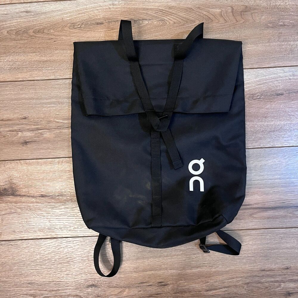 On Cloud Running Ambassador Pack Backpack 2 in 1 Bag Tote Black